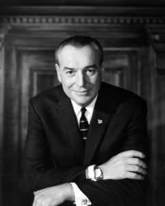 Gov. Winthrop Rockefeller was the first Republican governor of Arkansas elected since reconstruction, serving two terms from 1967 to 1971.